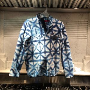 Patagonia synchilla - blue and white pattern!!